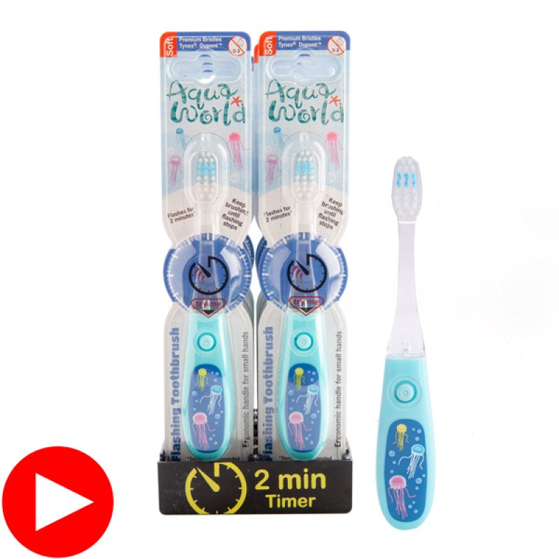 Flashing Jellyfish Toothbrush The Village Kids Store