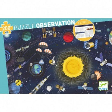 Djeco Observation Space Puzzle 200 Pcs