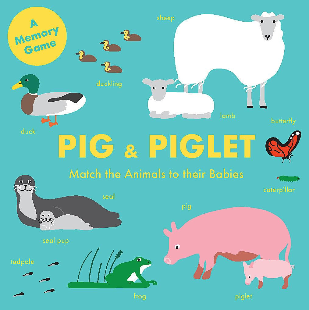 Pig and Piglet: Match the Animals to Their Babies – The Village Kids Store