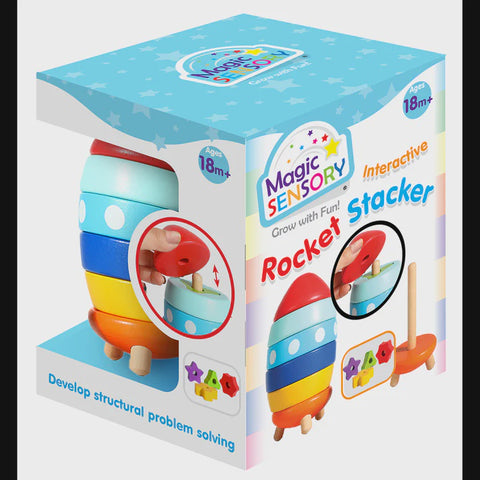 Magic Sensory Interactive Rocket Stacker