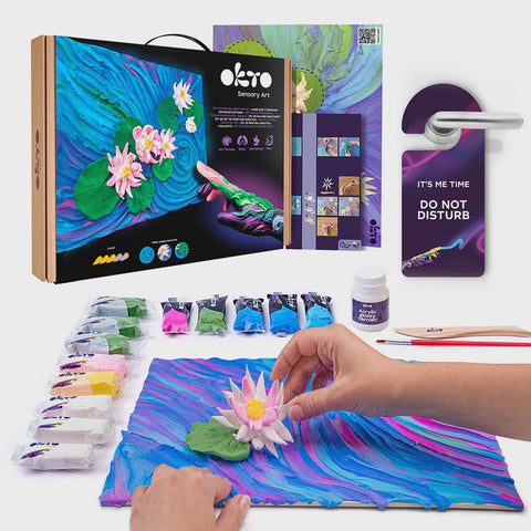 Sensory Art Creative Set Water Lillies