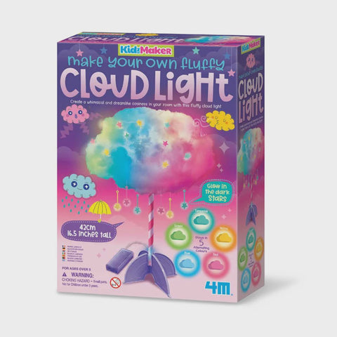 4M - KidzMaker - Make Your Own Fluffy Cloud Light
