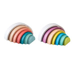 Wooden Rainbow Stacking Toy