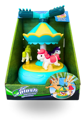 Unicorn Carousel Splash Sprinkler