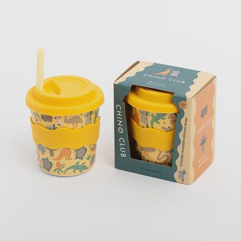 Chino Club Aussie Animals Kids Keep Cup 240ml