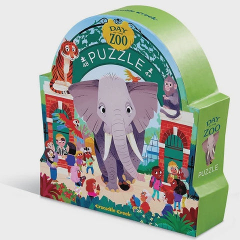 Day at the Museum Puzzle 48pc - Zoo