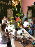 Floral Headpieces, Fresh Floral Posies, Nature Craft & Design Workshop