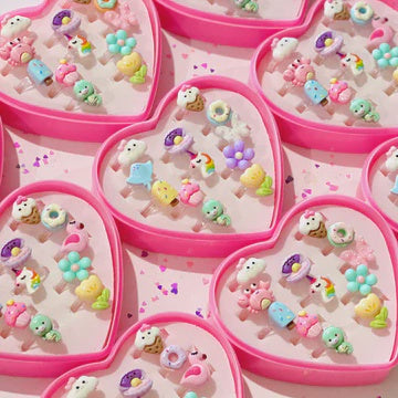 Ring sets - heart box