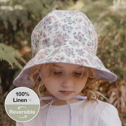 'Wanderer' Panelled Bucket Sun Hat - Laura / Viola L