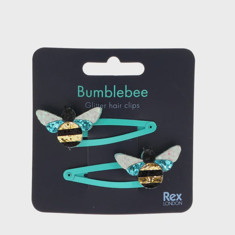 Rex London Hair Clips - Bumblebee