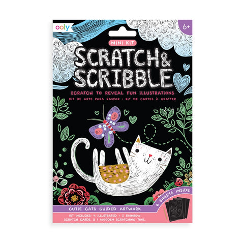 Scratch & Scribble Mini – Cutie Cats