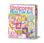 4M Mini Tile Art Unicorns