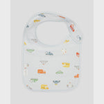 Baby Bib Classic Working Wheels