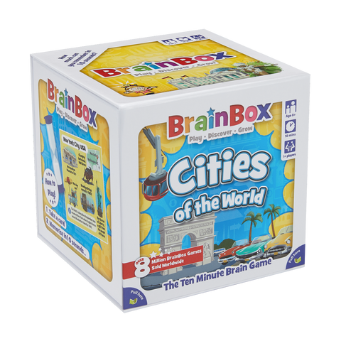 Brain Box Game - Cities of the World