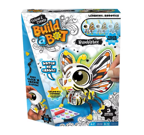 Colour & Create Build a Bot - Bumblebee