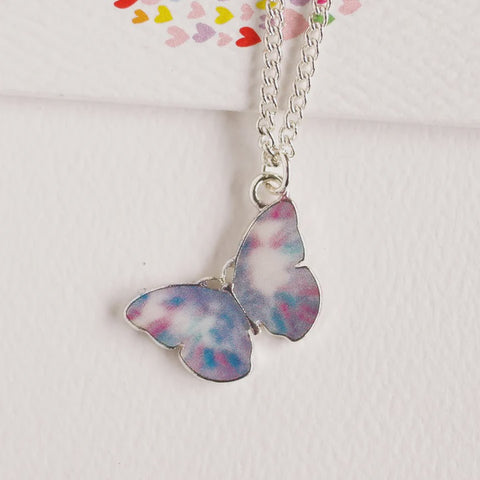 Lauren Hinkley Purple Magic Butterfly Necklace