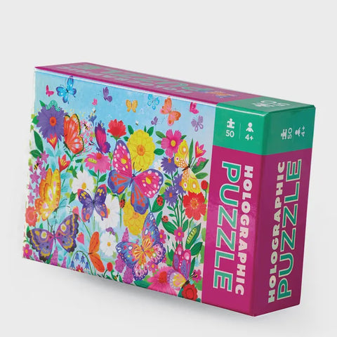 Holographic Puzzle 50 Pc - Butterflies