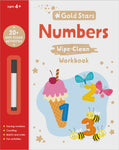 Gold Stars Wipe Clean Numbers Workbook