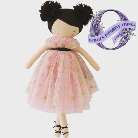 Alimrose Halle Ballerina Doll 48cm (Fair & Brunette)