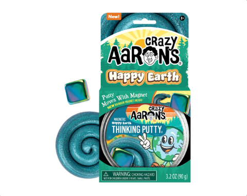 Thinking Putty 4 Inch Magnetic Storms - Happy Earth