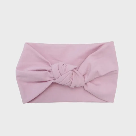 With Love For Kids Knot Headband - Pink Champagne