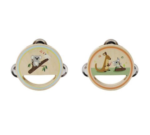 Wooden Aussie Animal Tamborine