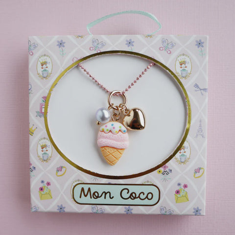 Lauren Hinkley Mon Coco Ice-Cream Sprinkles Necklace