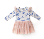 With Love For Kids Long Sleeve Tutu Onesie - Bow Peep
