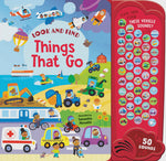 Look & Find 50 Button Mega Sound  - Things That Go