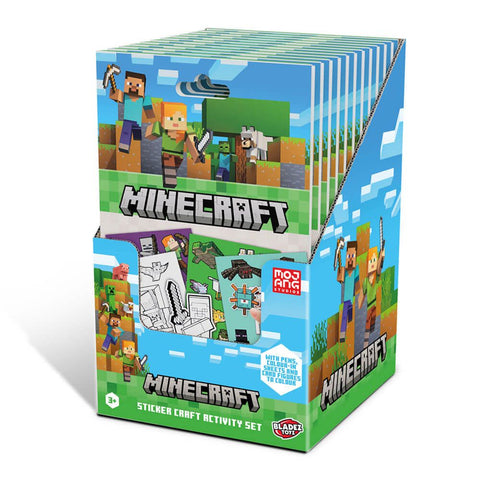 Minecraft Sticker Craft Activity Set