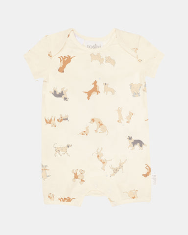 Toshi Short Sleeve Onesie Puppy Love