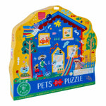 80 Pc Shaped Jigsaw Puzzle Pets