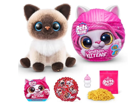 Pet's Alive Smitten Kitten's Interactive Plush