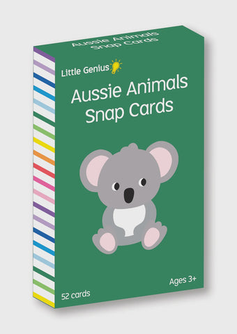 Little Genius Snap Cards - Aussie Animals