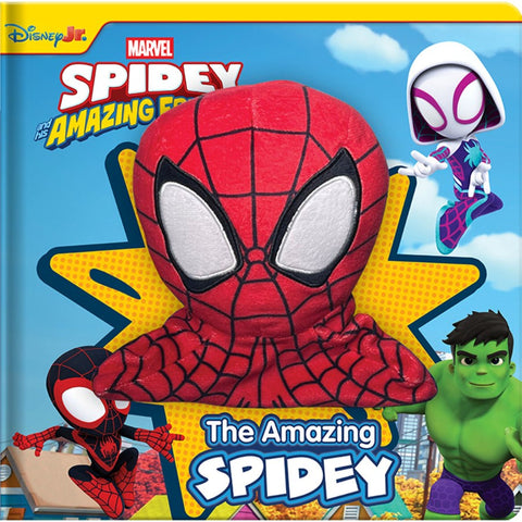 Spidey & his amazing friends hand puppet book