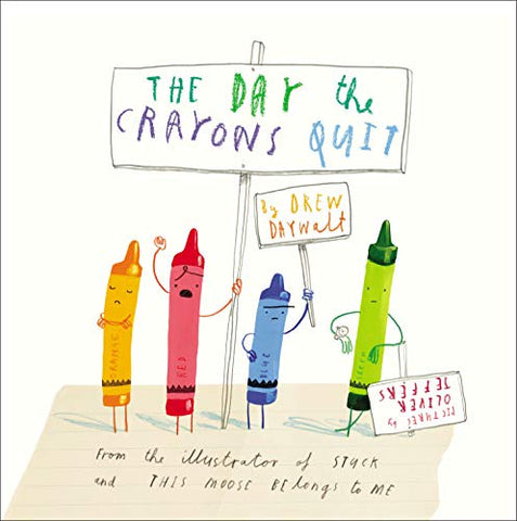 The Day the Crayons Quit Board Book