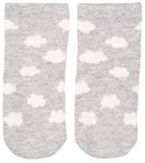 Baby Socks Organic Grey Clouds