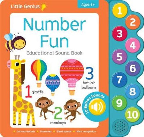 Little Genius Number Fun Sound Book