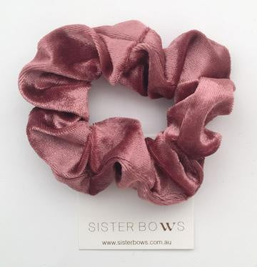 Sister Bows Scrunchie - Velvet