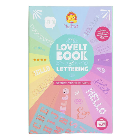 Tiger Tribe Lovely Lettering Book