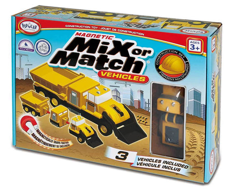 Magnetic Mix Or Match Construction