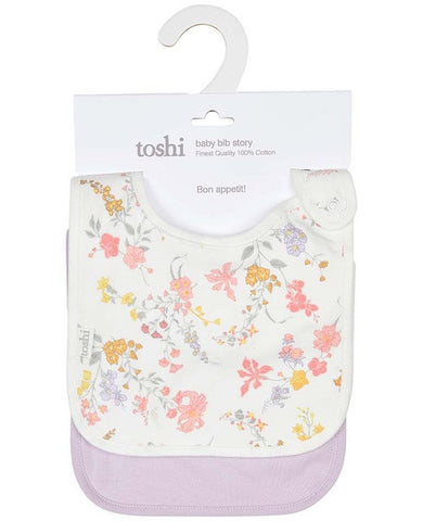 Toshi Baby Bib Story 2 Pack - Isabelle