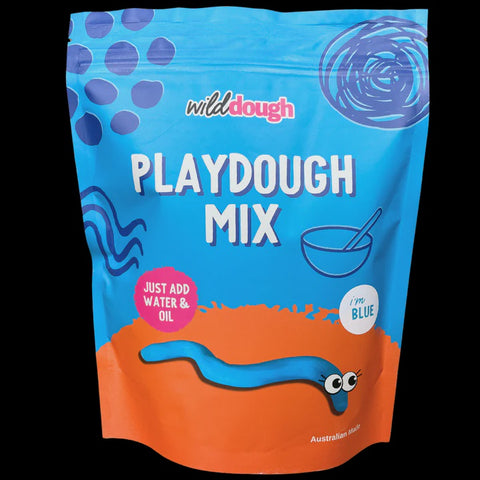 Wild Dough DIY Playdough Blue