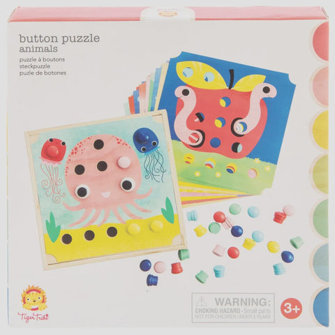 Tiger Tribe Button Puzzles Animals