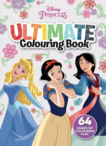Disney Princess: Ultimate Colouring Book 64pgs
