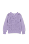 Lilac Detail Knit Jumper