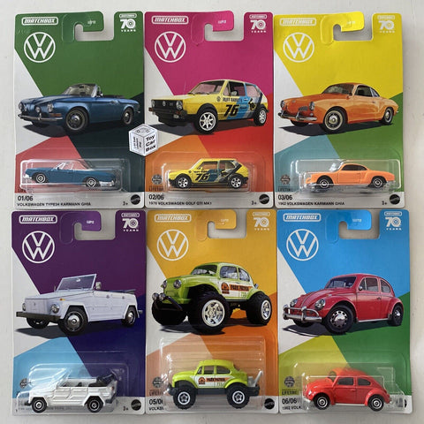 Matchbox Volkswagen Asst