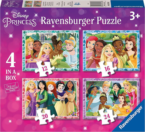 Ravensburger Disney Princess Puzzle 4 in a box