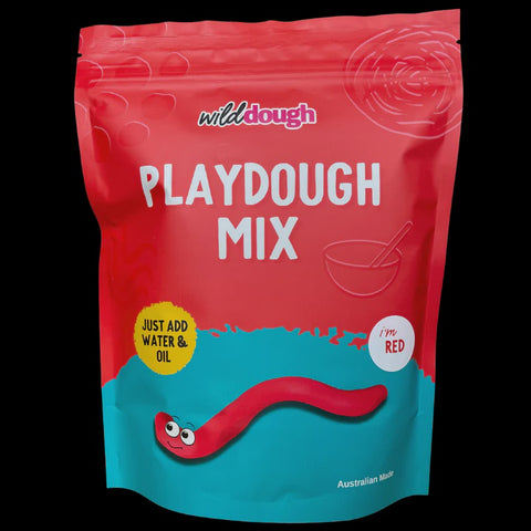 Wild Dough DIY Playdough Mix Red