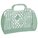 Sun Jellies Retro Basket Large - Olive